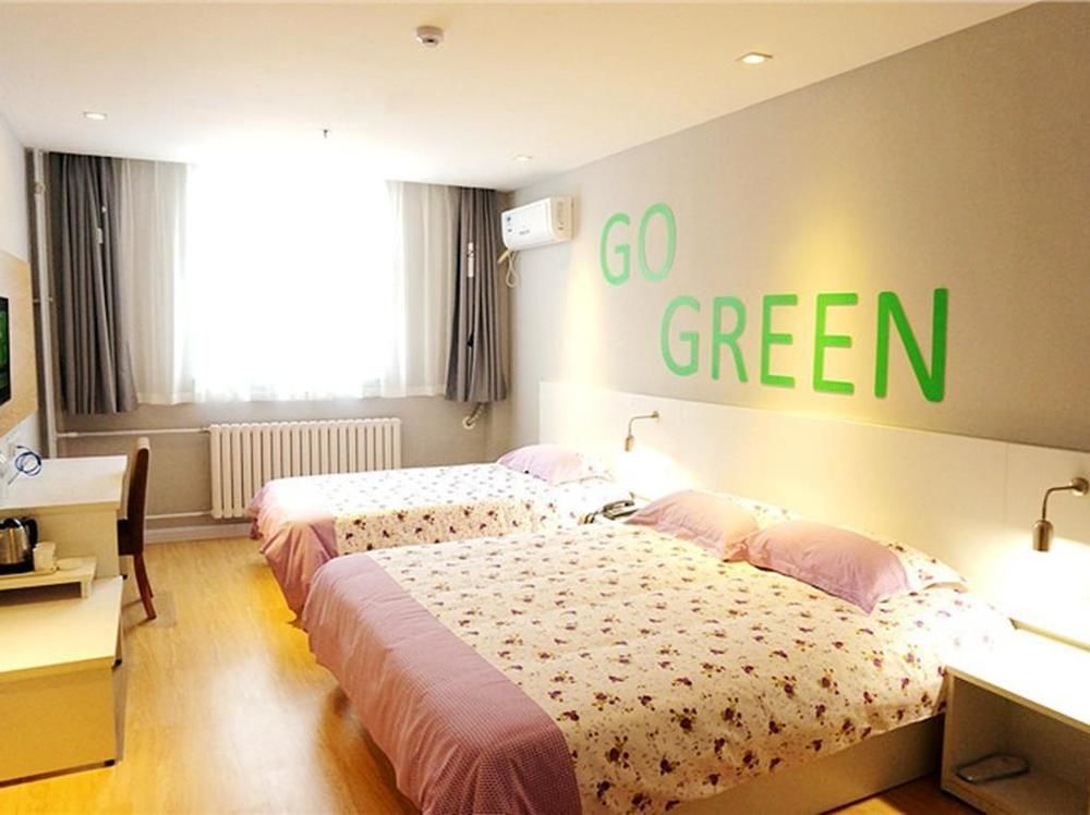 Motel Qingdao Jiaonan Renmin Road Business Street Exteriör bild